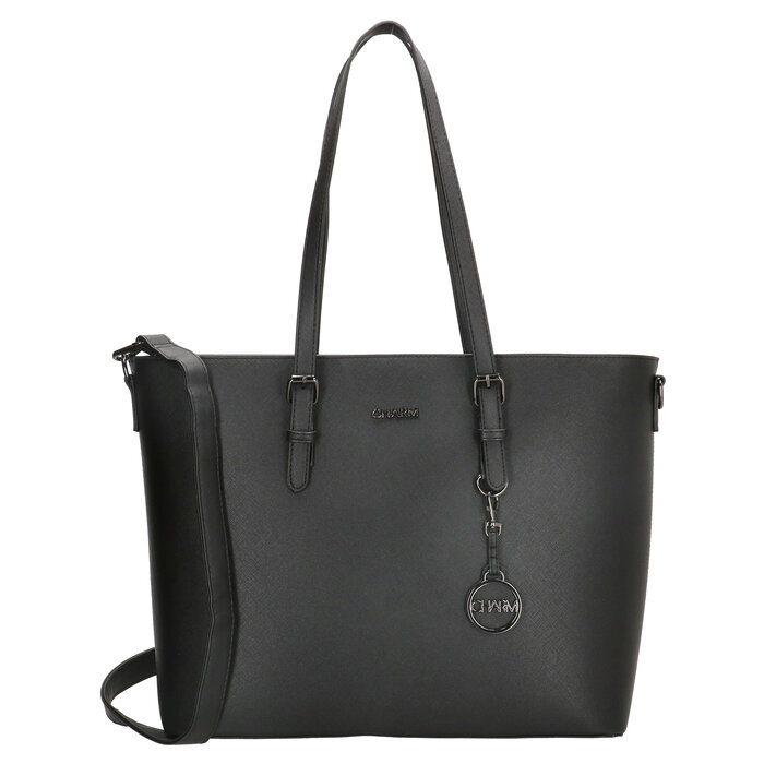 Charm London Charm London 20055 15.6" laptop-shopper zwart