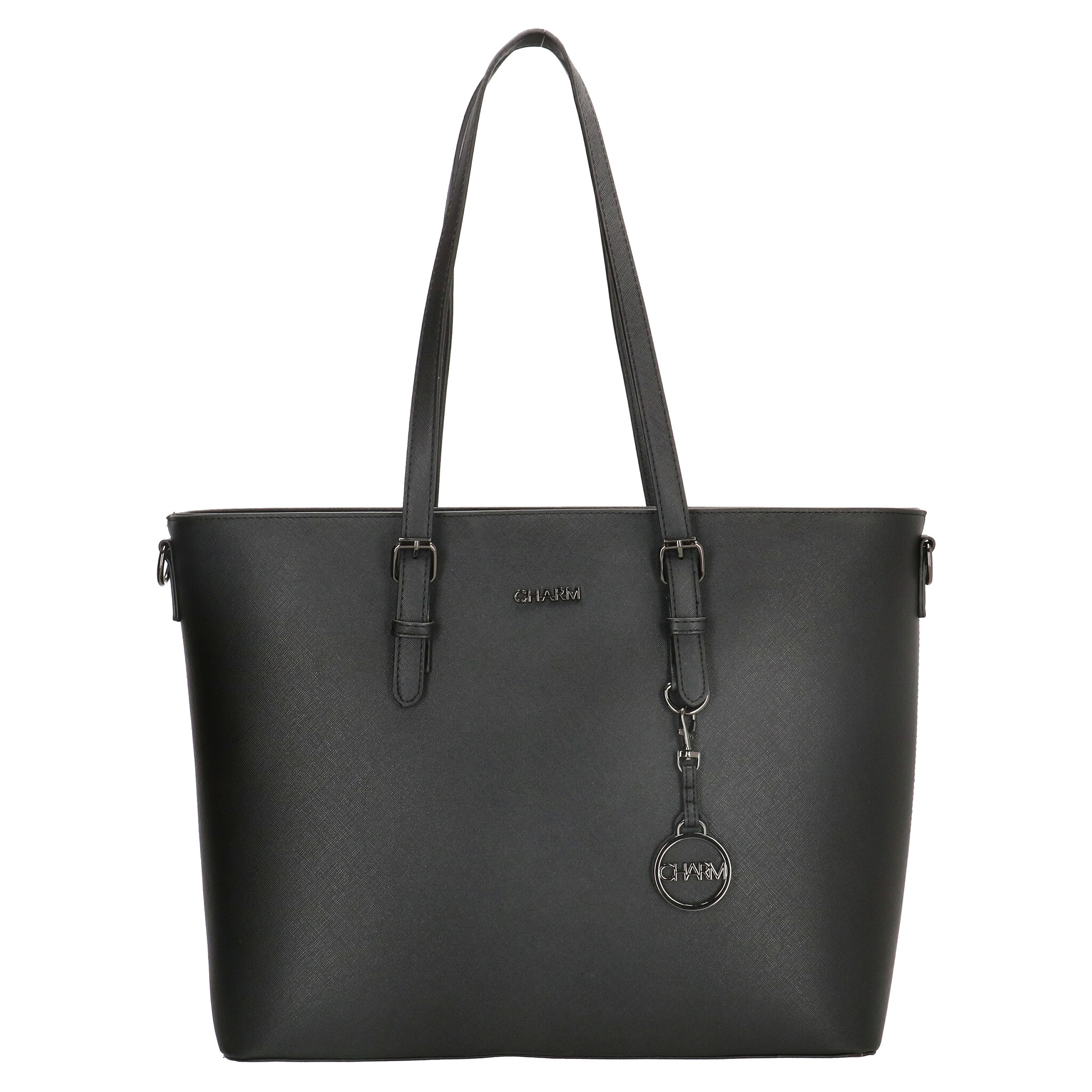 Charm London Charm London 20055 15.6" laptop-shopper zwart