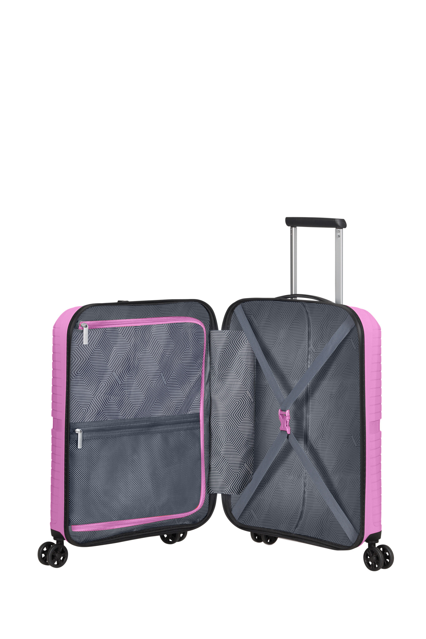 American Tourister Airconic handbagage koffer 55-33.5L-2KG pink lemonade