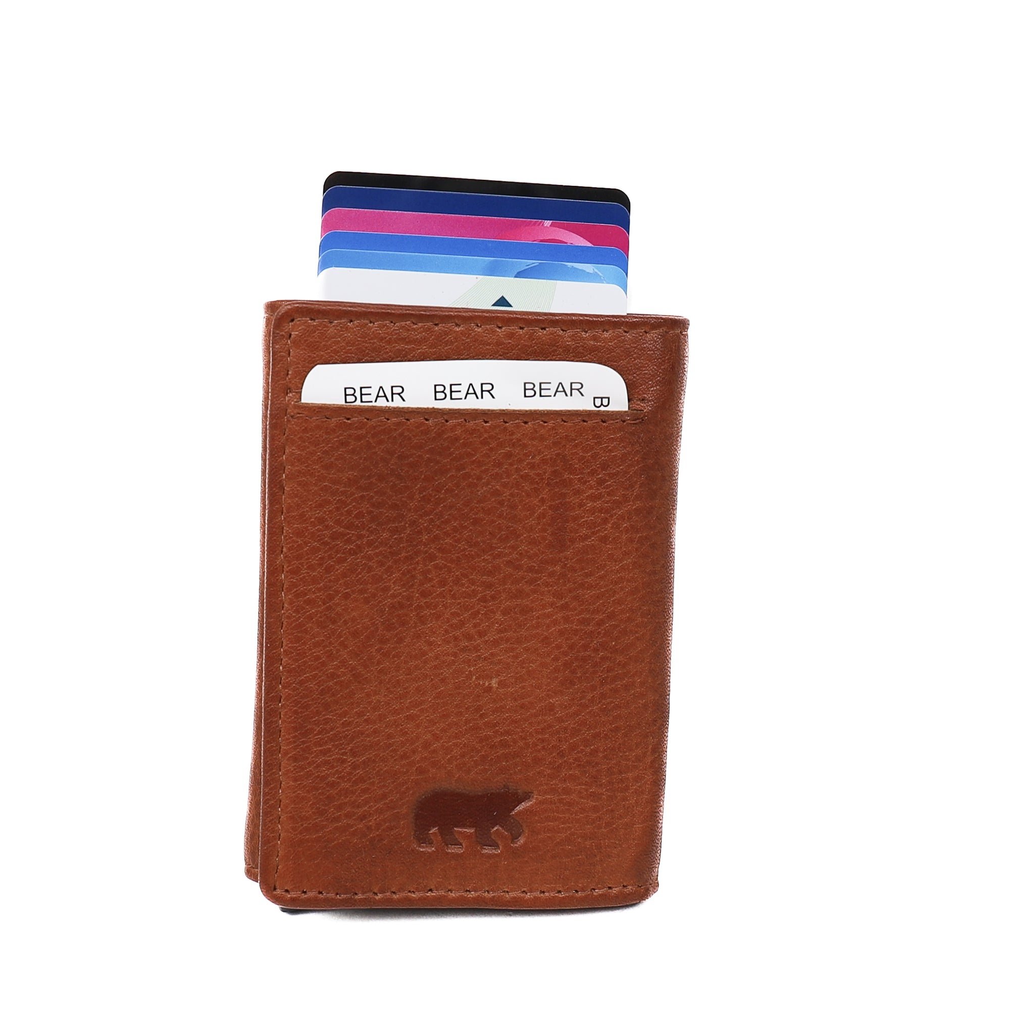 Bear Design Bear Design Andrew 8cc pasjeshouder cognac