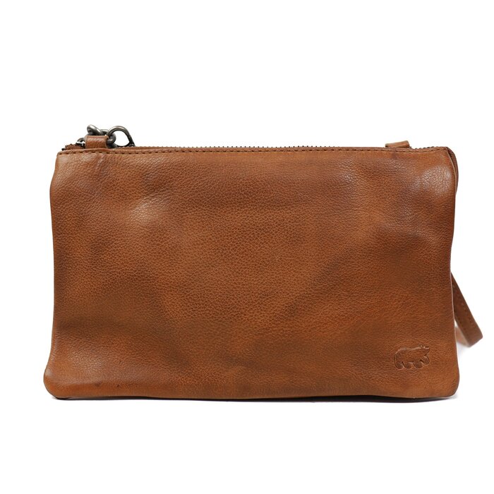 Bear Design Bear Design Uma schoudertasje cognac
