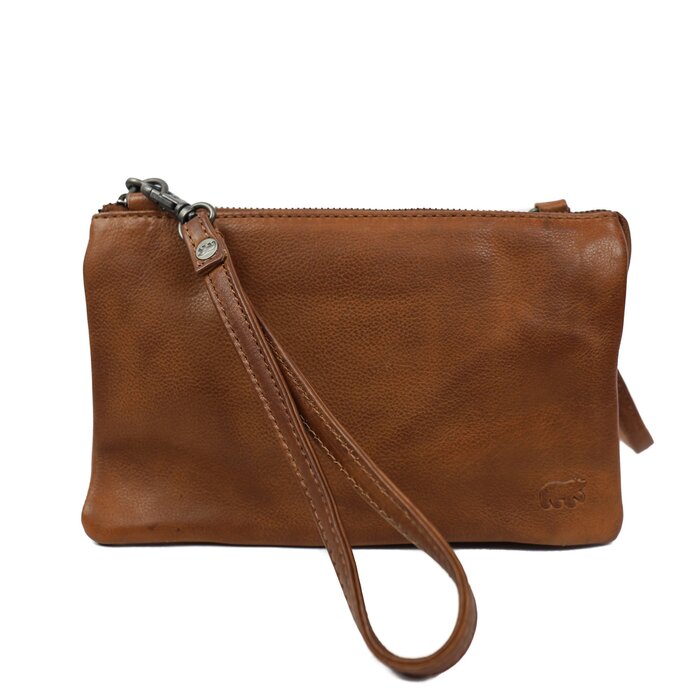 Bear Design Bear Design Uma schoudertasje cognac