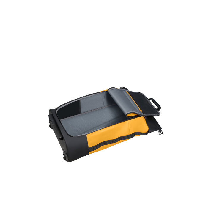 Samsonite Samsonite Ecodiver foldable duffle met wielen 4-in-1 geel