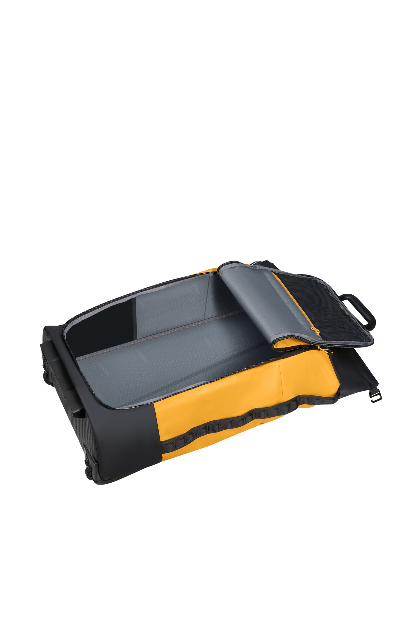 Samsonite Samsonite Ecodiver foldable duffle met wielen 4-in-1 geel