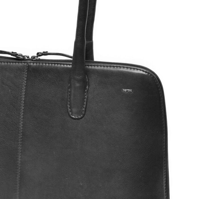 Berba Lucca 15" laptop-shopper zwart