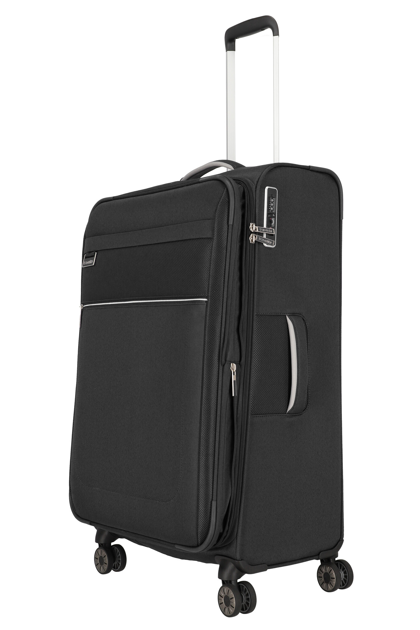 Travelite Travelite Miigo 4-wiel trolley L-77cm -96L zwart