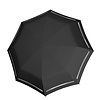Knirps T200 duomatic opvouwbare paraplu reflective black