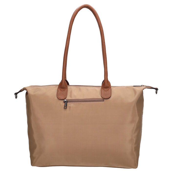 Charm London Charm london Buckingham laptoptas 15,6 inch taupe