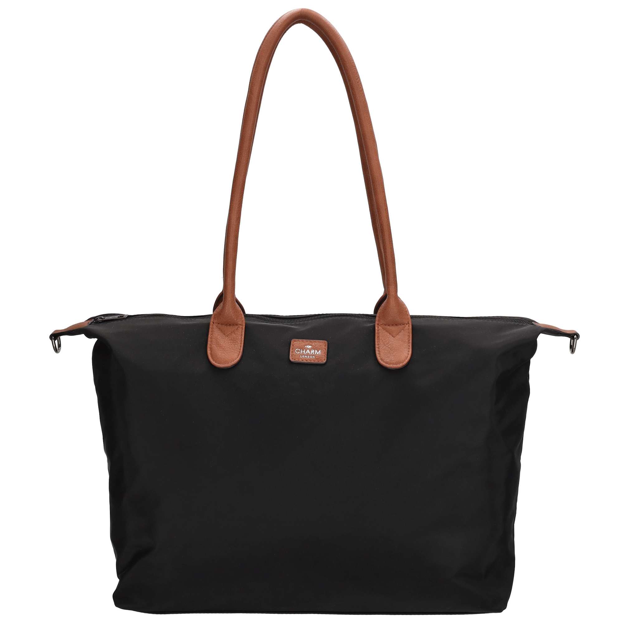 Charm London Charm london buckingham laptoptas 15,6 inch zwart