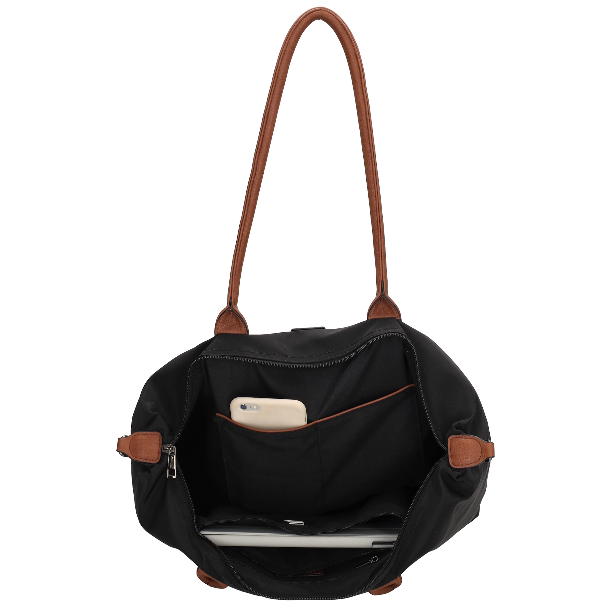 Charm London Charm london buckingham laptoptas 15,6 inch zwart