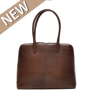 Berba Lucca 15" laptop-shopper chocolate