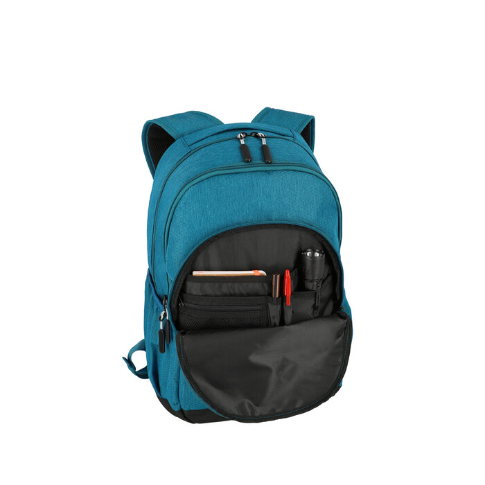 Travelite Travelite Kick Off 15.6 laptop-rugtas L petrol