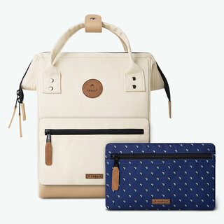 Cabaia Adventurer small rugtas Cape Town cream