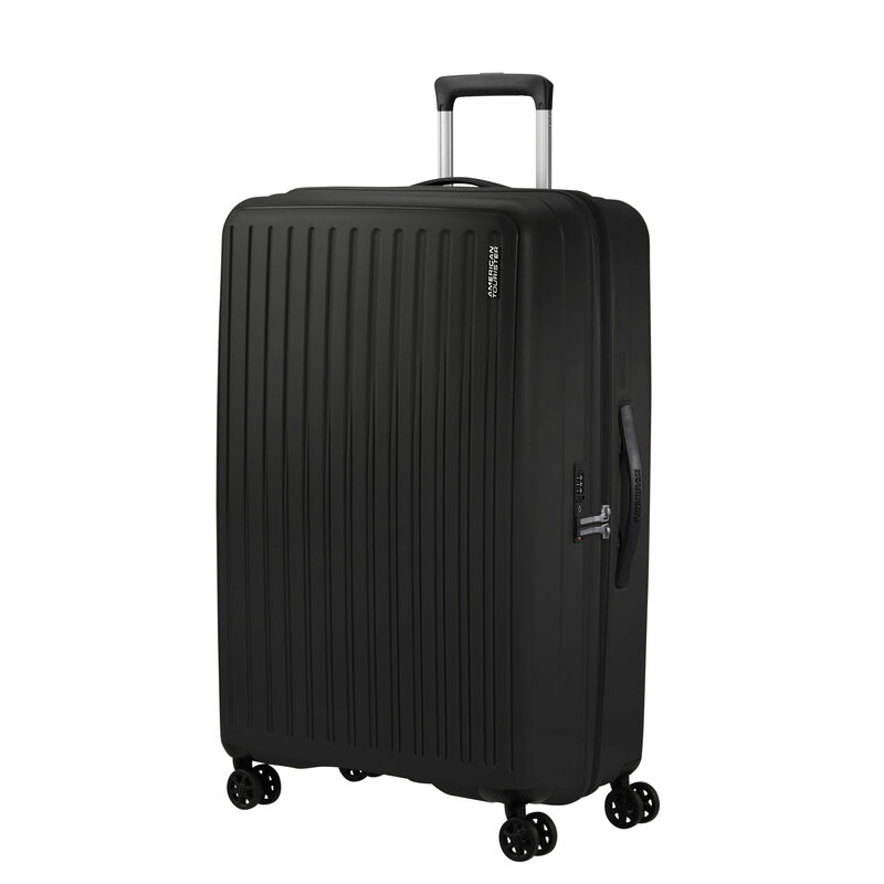 American Tourister Rejoy reiskoffer spinner 77-100L-3.8KG true black