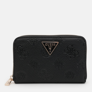 GUESS Cresidia SLG medium ritsportemonnee zwart