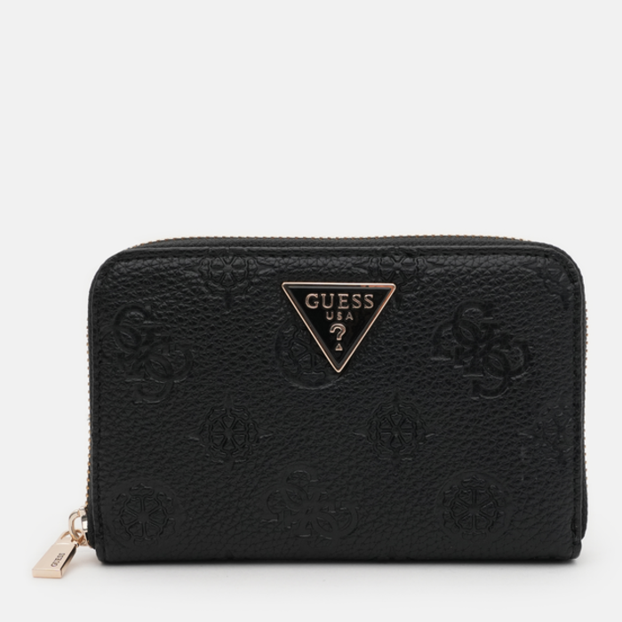 GUESS Guess Cresidia SLG medium ritsportemonnee zwart