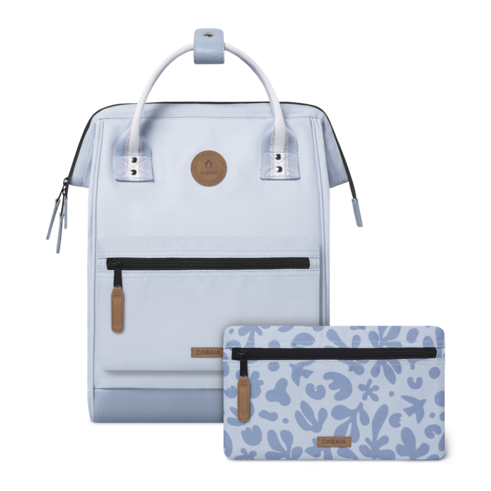 Cabaia Cabaia Adventurer M 14" laptop-rugtas Paros baby blue