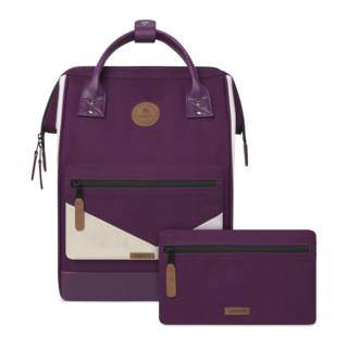 Cabaia Adventurer M 14" laptop-rugtas Kingston purple