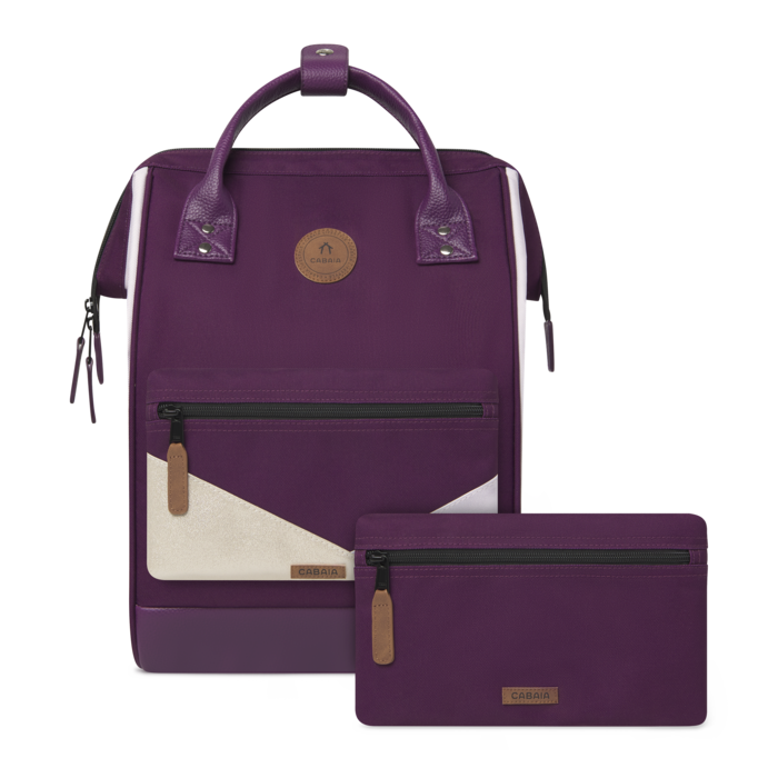 Cabaia Cabaia Adventurer M 14" laptop-rugtas Kingston purple