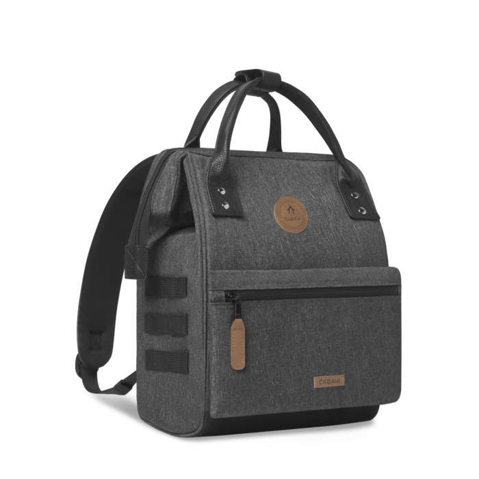 Cabaia Cabaia Adventurer M 14" laptop-rugtas Luxembourg dark grey melanged