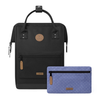 Cabaia Adventurer M 14" laptop-rugtas Berlin black