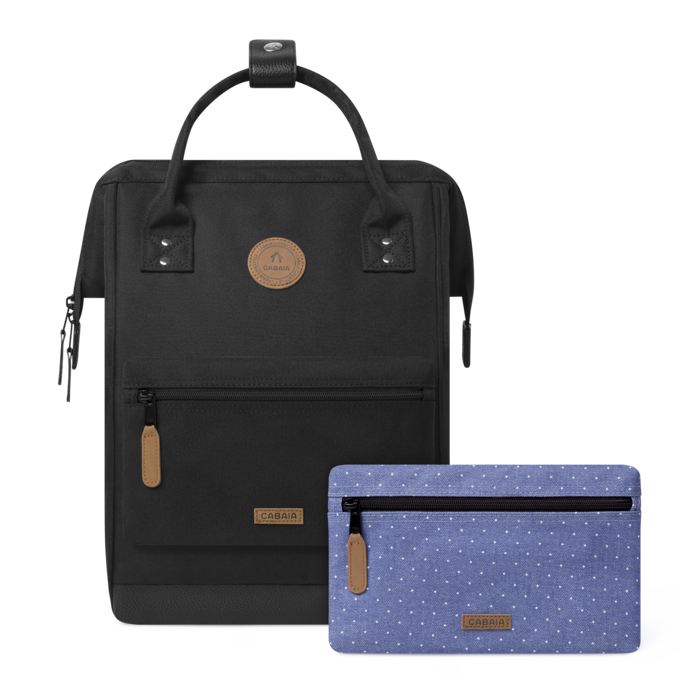 Cabaia Cabaia Adventurer M 14" laptop-rugtas Berlin black