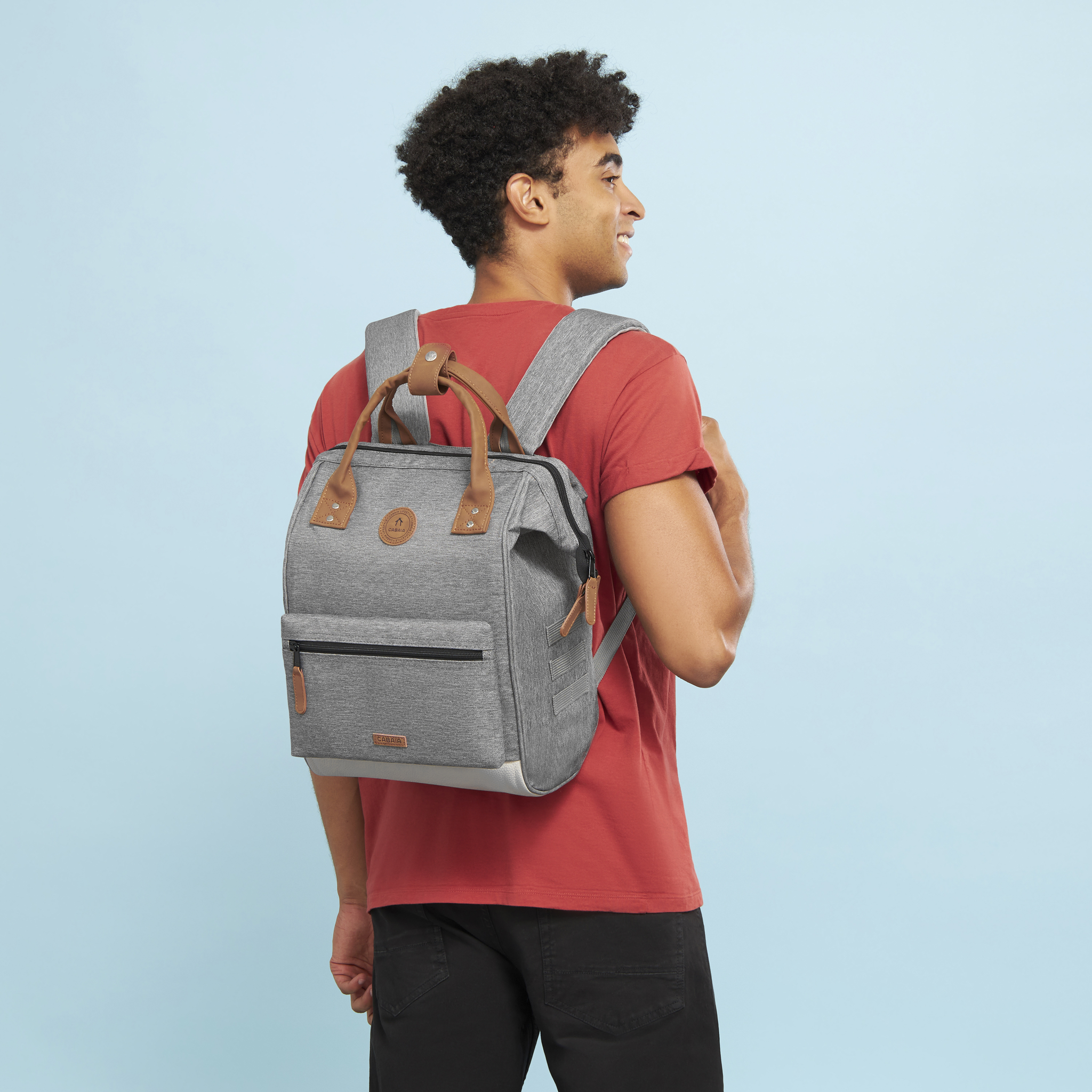 Cabaia Cabaia Adventurer M 14" laptop-rugtas New York