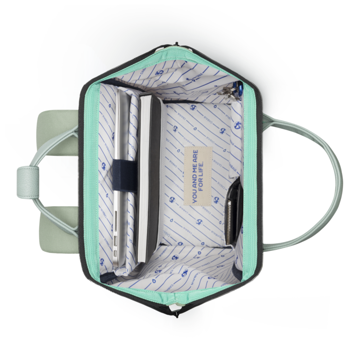 Cabaia Cabaia Adventurer M 14" laptop-rugtas Seville green