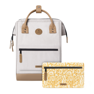 Cabaia Adventurer M 14" laptop-rugtas arequipa cream