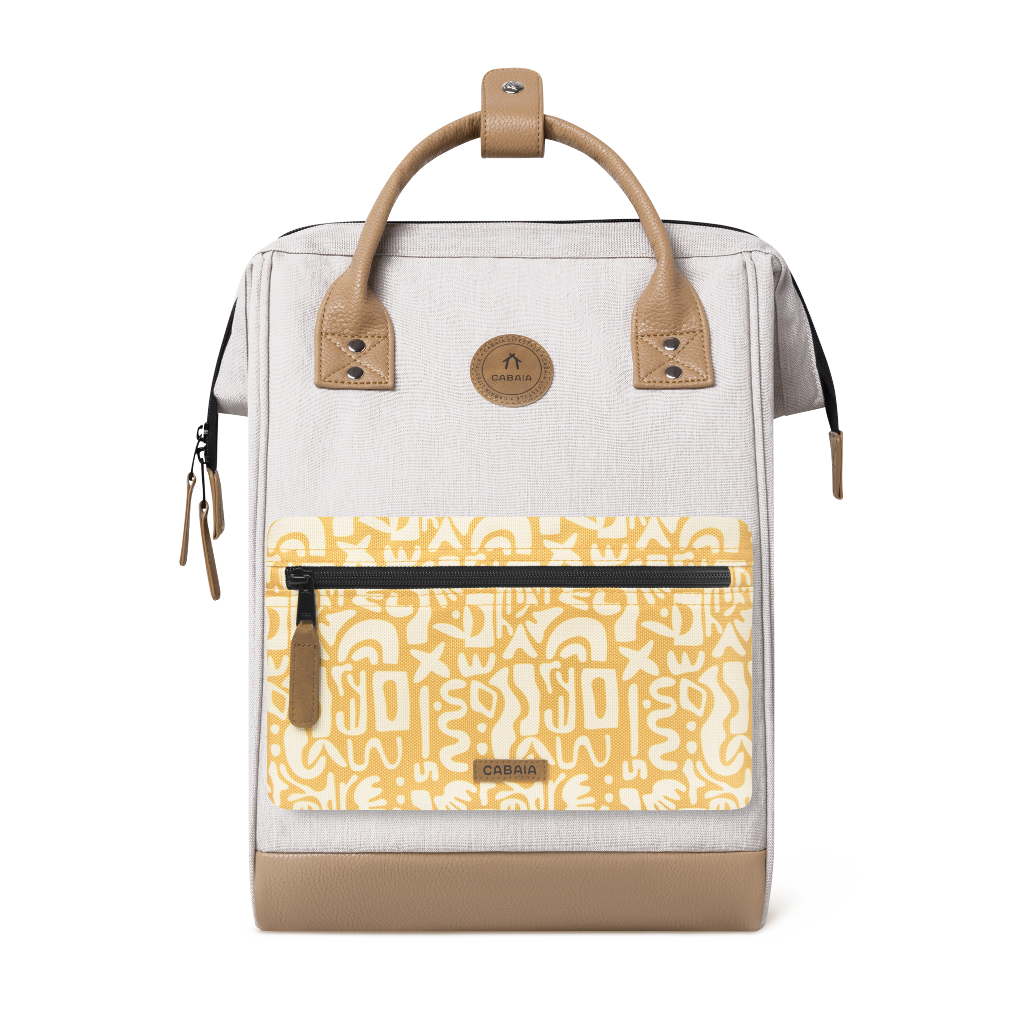 Cabaia Cabaia Adventurer M 14" laptop-rugtas arequipa cream