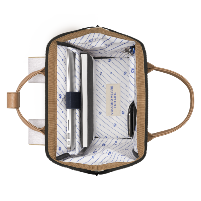 Cabaia Cabaia Adventurer M 14" laptop-rugtas arequipa cream