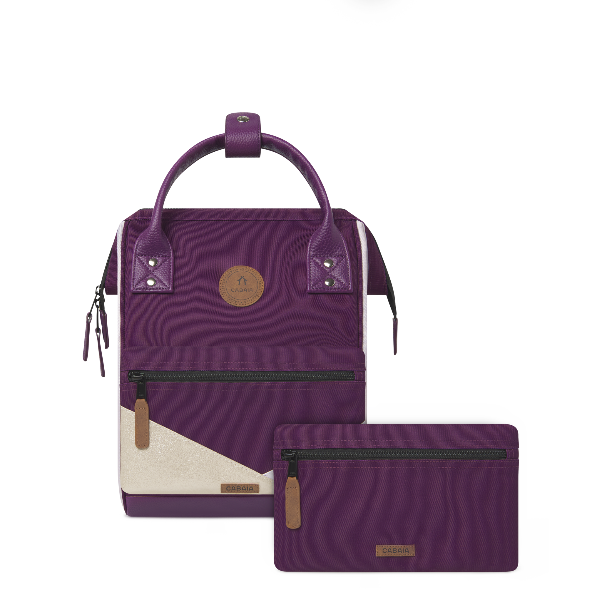 Cabaia Cabaia Adventurer small rugtasje Kingston purple