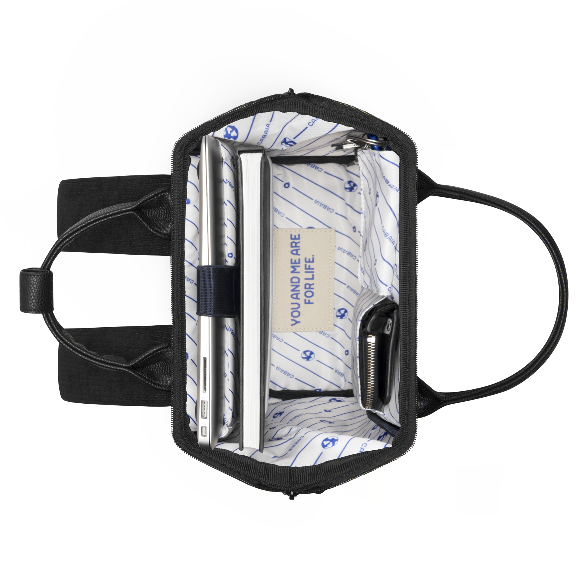 Cabaia Cabaia Adventurer small rugtasje Brighton black
