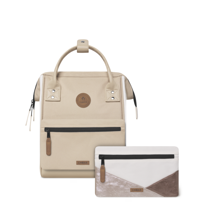 Cabaia Cabaia Adventurer small rugtasje Arcachon beige