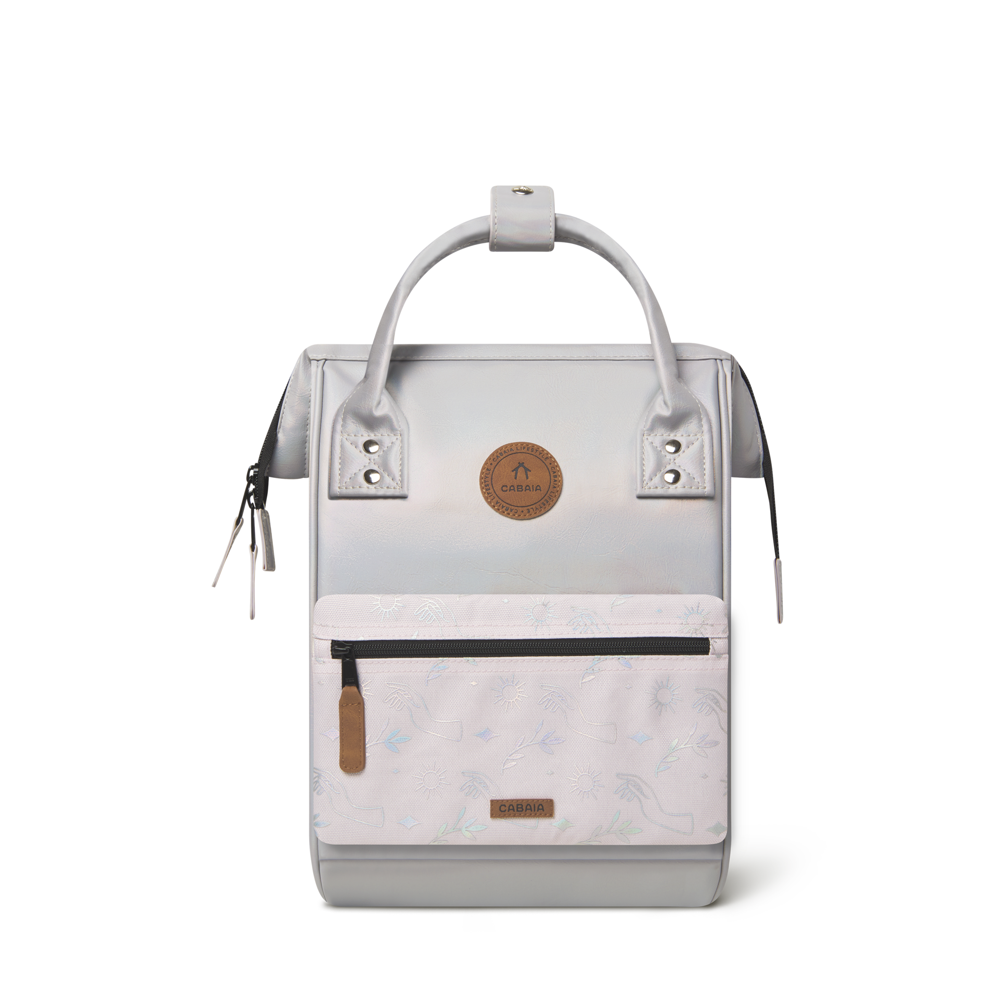 Cabaia Cabaia Adventurer small rugtas Rennes zilver