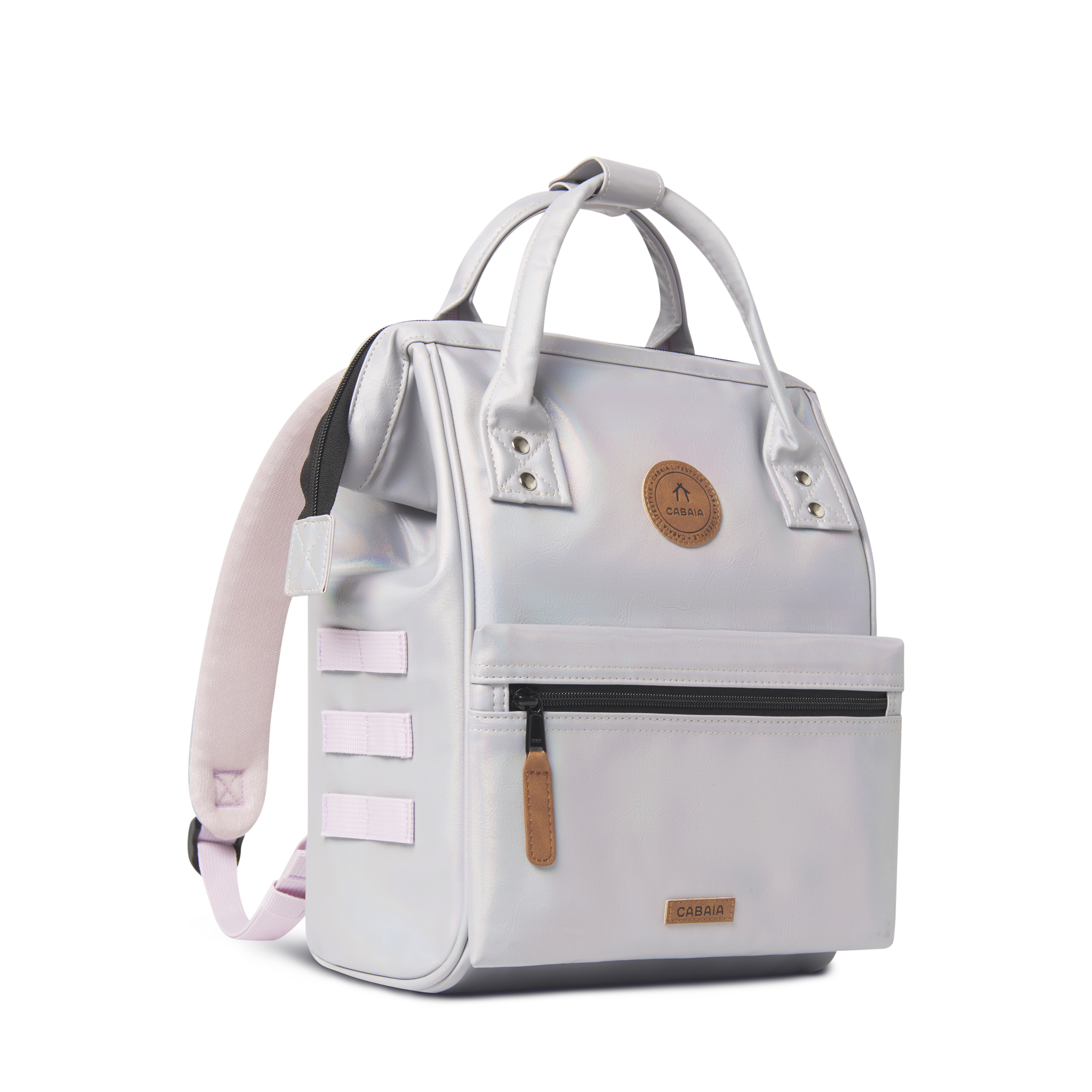 Cabaia Cabaia Adventurer small rugtas Rennes zilver