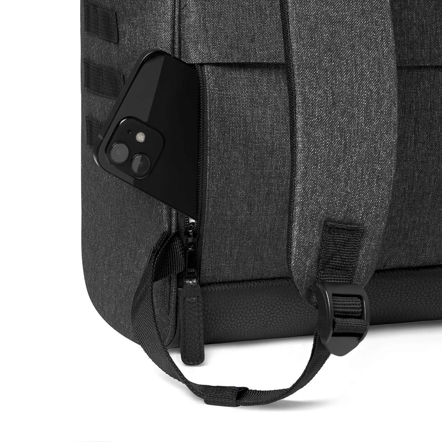 Cabaia Cabaia Adventurer L 15.4" laptop-rugtas luxembourg dark grey melanged