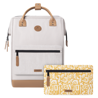 Cabaia Adventurer L 15.4" laptop-rugtas arequipa cream
