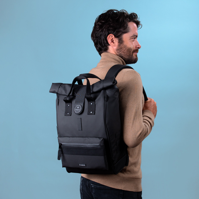 Cabaia Cabaia Explorer M TU 15.6" laptop-rugtas Wellington black