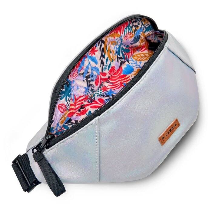 Cabaia Cabaia Belt Bag s heuptas-crossbody rennes silver