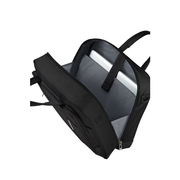 Samsonite Respark 15.6" laptop handbagage-schoudertas zwart