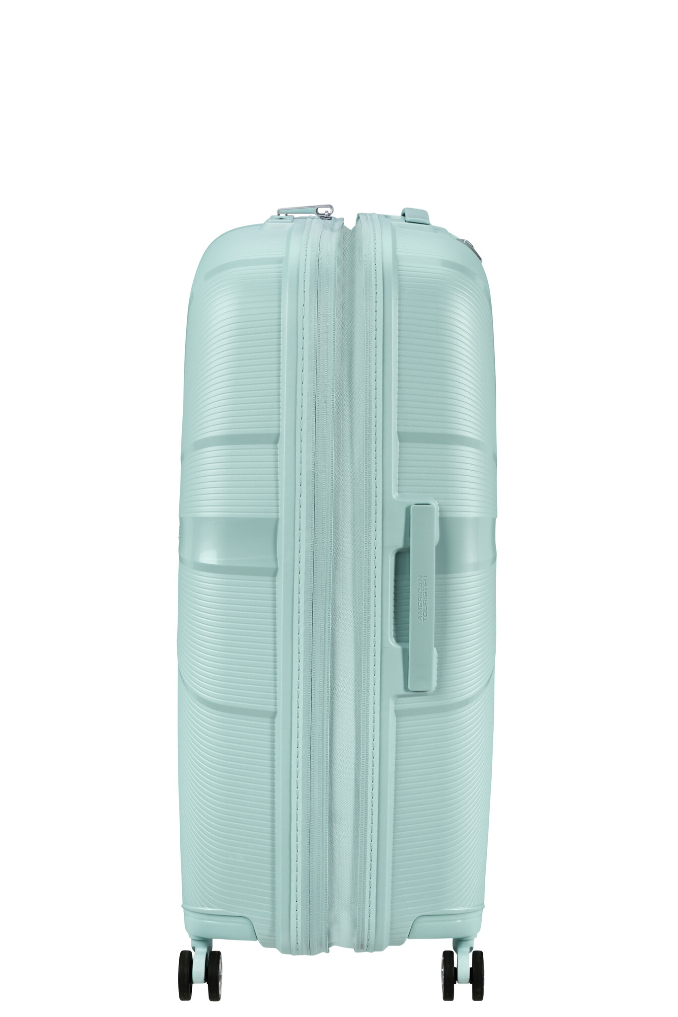 American Tourister AT Starvibe spinner 77cm expandable matallic surf blue