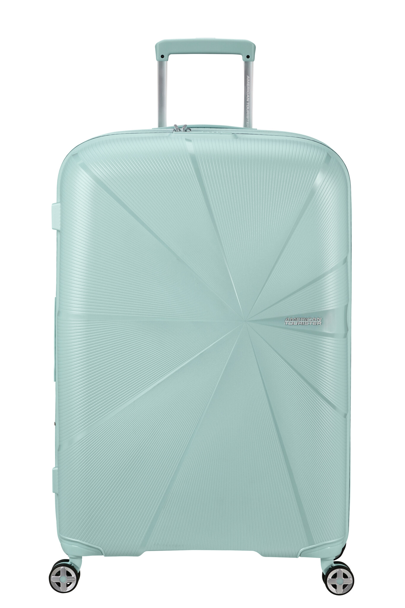 American Tourister AT Starvibe spinner 77cm expandable matallic surf blue