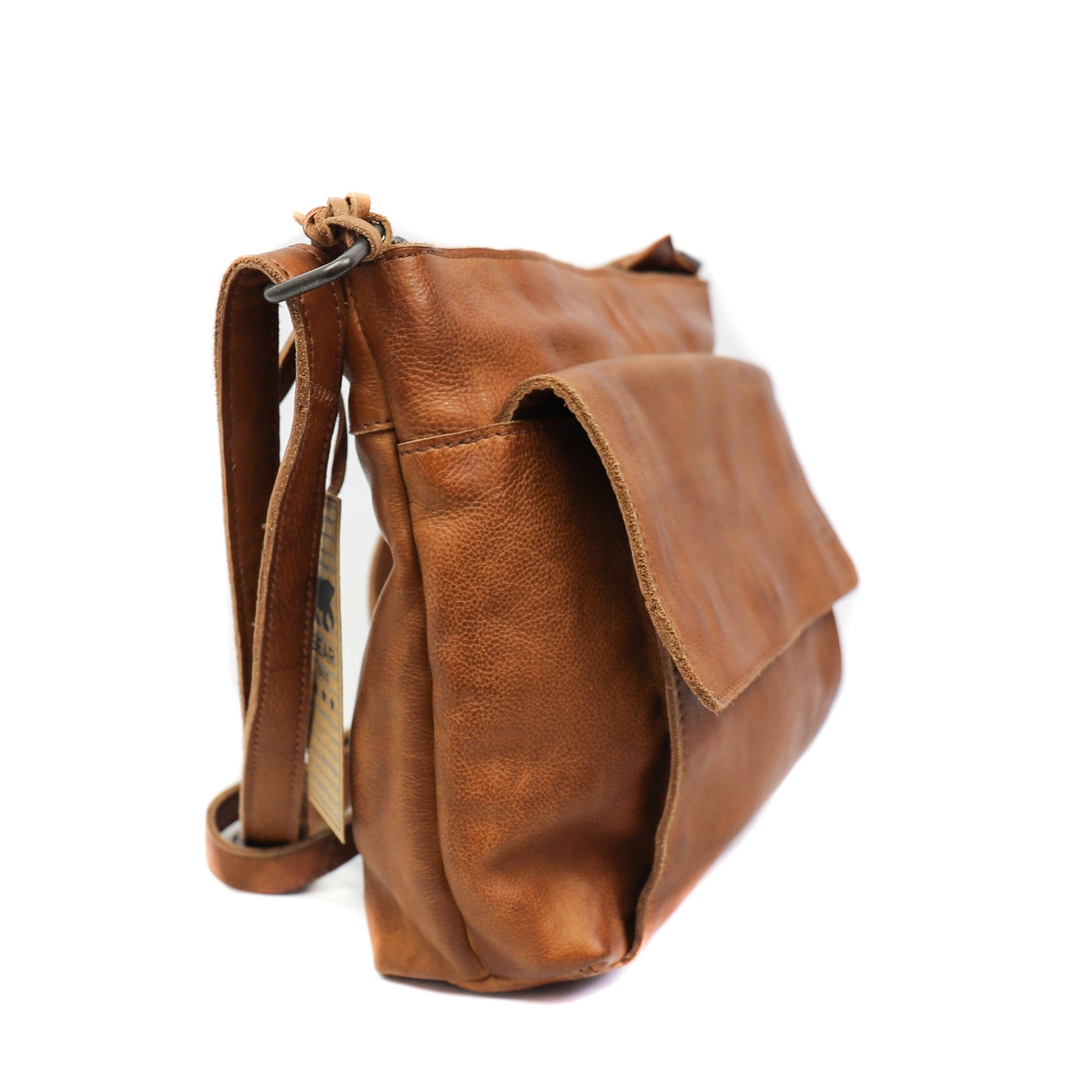 Bear Design Bear Design Raj schoudertas cognac