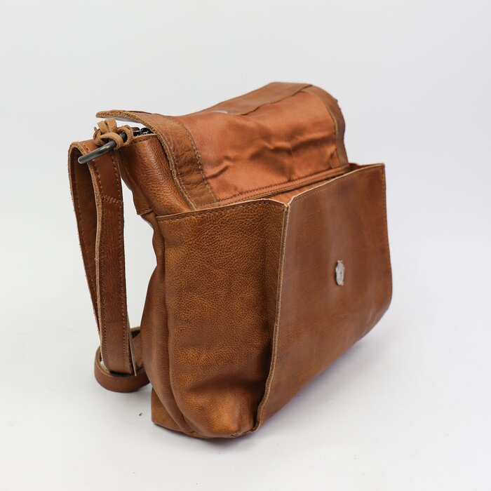 Bear Design Bear Design Raj schoudertas cognac