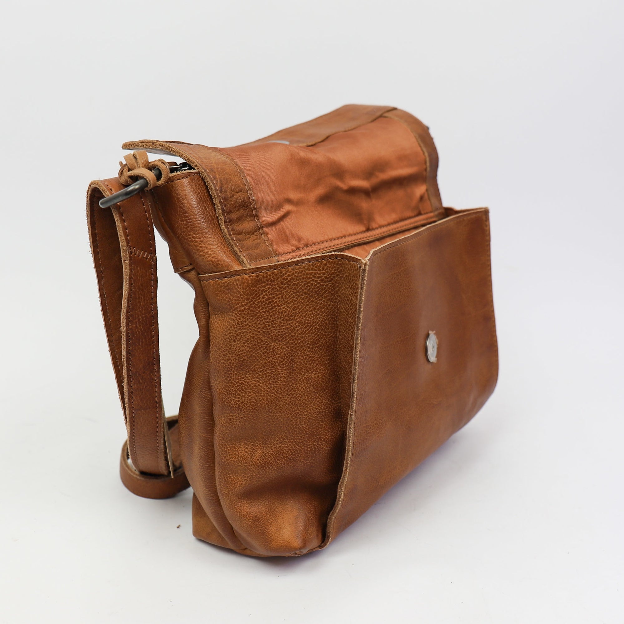 Bear Design Bear Design Raj schoudertas cognac