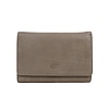 Bear Design Flappie 11cc RFID overslag portemonnee grijs