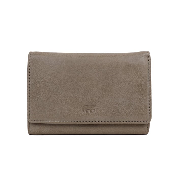 Bear Design Bear Design Flappie 11cc RFID overslag portemonnee grijs