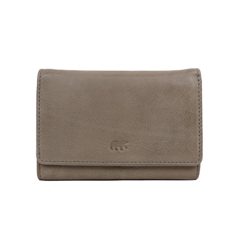 Bear Design Bear Design Flappie 11cc RFID overslag portemonnee grijs