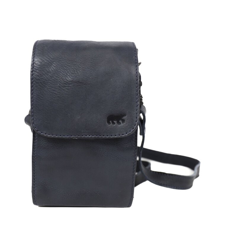 Bear Design Robbie 2.0 telefoon-schoudertasje navy blue